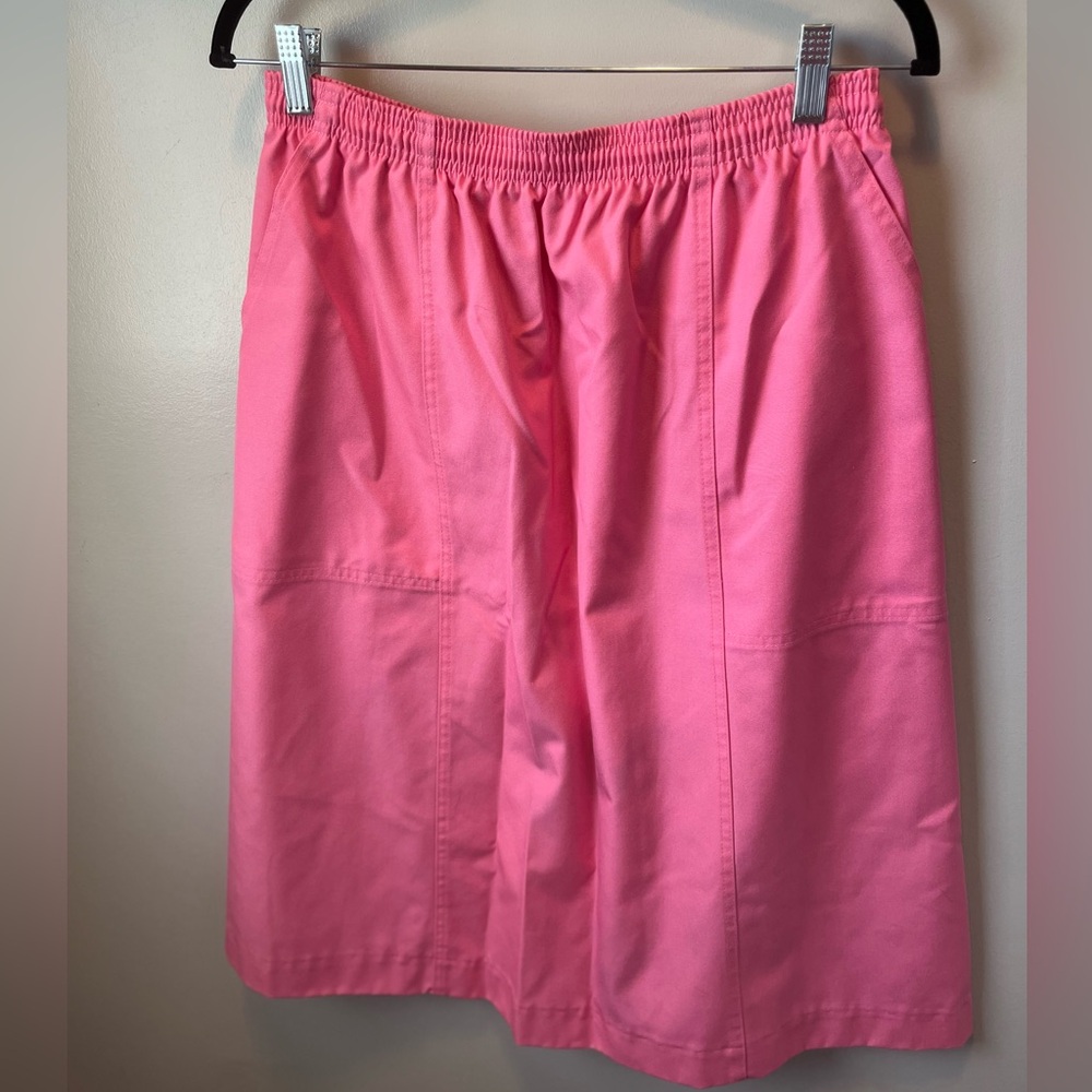 Vintage Koret pink midi skirt 16